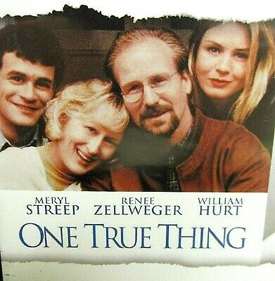 Right to Die Film: One True Thing - Hemlock Society of San Diego